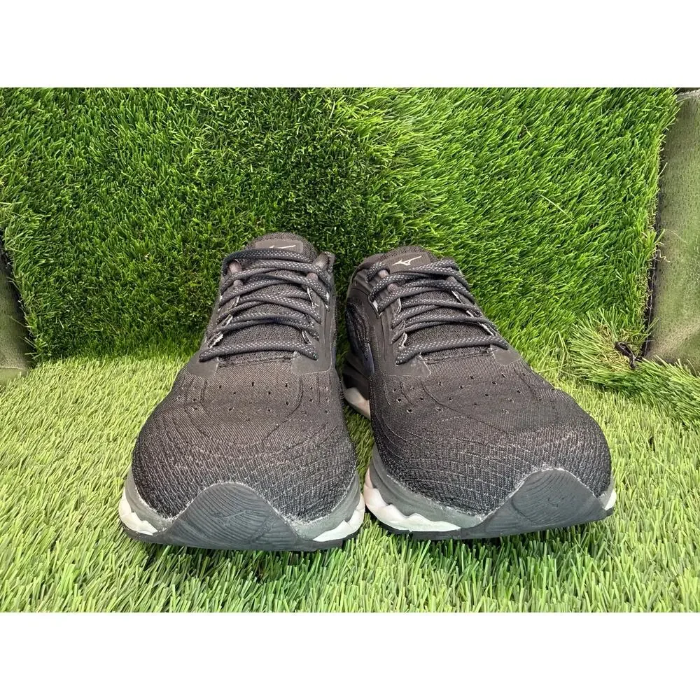 Mizuno Wave Sky 5 J1GD211252 Athletic Sneaker Women's 8D Black Mesh Gym Running